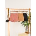 High Waist Back Elastic Pants